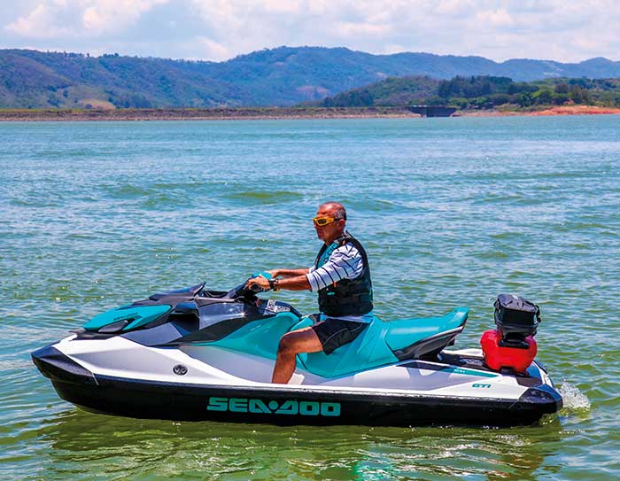 Sea-Doo GTI 130. Crédito: Revista Náutica